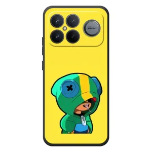 Чохол Бравл Старс для Xiaomi Poco F8 Ultra (Леон (LEON))