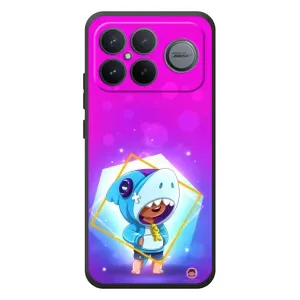 Чохол Бравл Старс для Xiaomi Poco F8 Ultra (Леон у костюмі Акули)