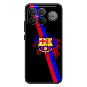 Чехол для Xiaomi Poco F8 Ultra (Барселона) (Лого Барсы)