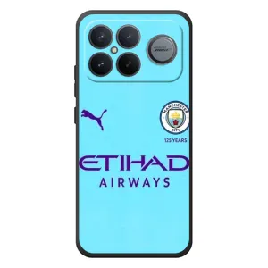 Силиконовые Чехлы принт Футбол на Xiaomi Poco F8 Ultra (Man City)