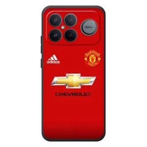Силиконовые Чехлы принт Футбол на Xiaomi Poco F8 Ultra (Man United)