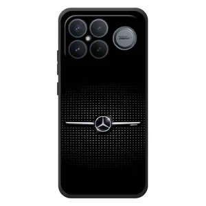 Силиконовый бампер с картинкой машины на Xiaomi Poco F8 Ultra (Mercedes)