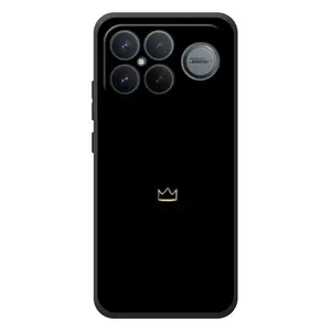 Чехол (Корона на чёрном фоне) для Xiaomi Poco F8 Альфа (Мини корона)