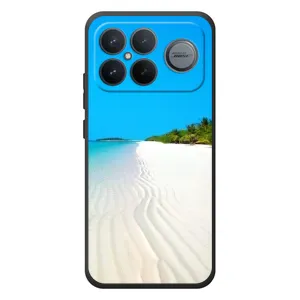 Летний Чехол на Xiaomi Poco F8 Ultra (Море песок)