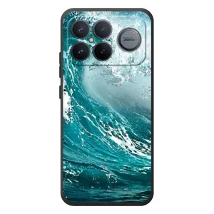 Летний Чехол на Xiaomi Poco F8 Ultra (Морская волна)