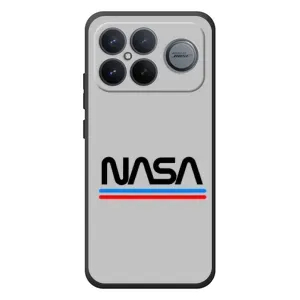 Силиконовый бампер с принтом "Наса" на Xiaomi Poco F8 Ultra (Наса)