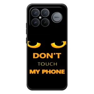 Чехол с Прикольным принтом на Xiaomi Poco F8 Ultra (Не трогай мой телефон)
