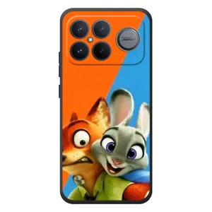 Чехлы ЗВЕРОПОЛИС для Xiaomi Poco F8 Ultra (Ник и Хопс)
