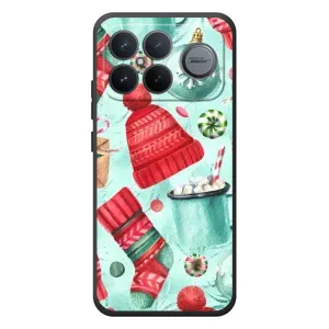 Чехол Санта Клаус для Xiaomi Poco F8 Ultra (Одежда)