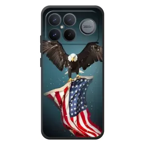 Чохол Прапор USA для Xiaomi Poco F8 Ultra (Орел і прапор)
