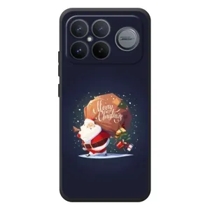 Чехол Санта Клаус для Xiaomi Poco F8 Ultra (Подарки от Санты)