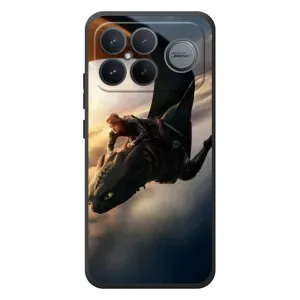 Чехол дракон Беззубик для Xiaomi Poco F8 Ultra (Полет Беззубика)