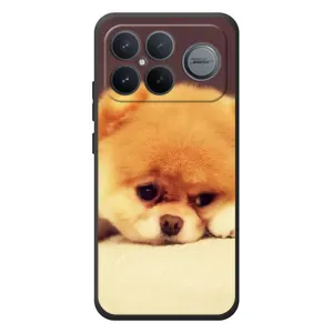 Чехол (ТПУ) Милые собачки для Xiaomi Poco F8 Ultra (Померанский шпиц)