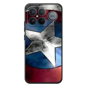 Чохол с Щітом Капітана Америки на Xiaomi Poco F8 Ultra (Щит Капітана Америки)