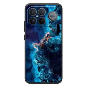 Чехлы с тематикой "Мрамор" на Xiaomi Poco F8 Альфа (Синий мрамор)