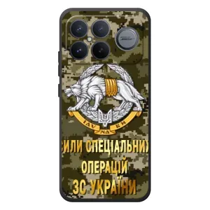 Чехлы на военную тематику для Xiaomi Poco F8 Ultra (ССО ЗСУ)