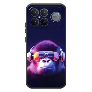 Чехлы с Горилой на Xiaomi Poco F8 Альфа (Стильная обезьяна)