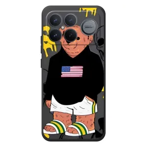 Чехлы Мишка Тедди для Xiaomi Poco F8 Альфа