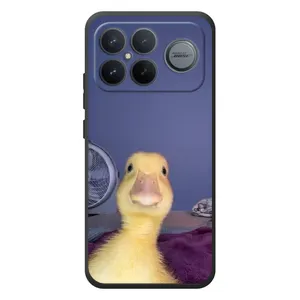 Бампер с принтом Мемы для Xiaomi Poco F8 Ultra (Утка)