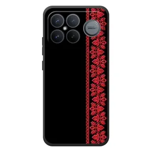 Силиконовый Чехол на Xiaomi Poco F8 Ultra с картинкой Вышиванки