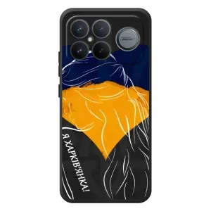 Чехол с Украинской символикой на Xiaomi Poco F8 Альфа (Я Харьковчанка)