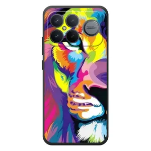Чехол с картинкой на Xiaomi Poco F8 Ultra (Яркий Лев)