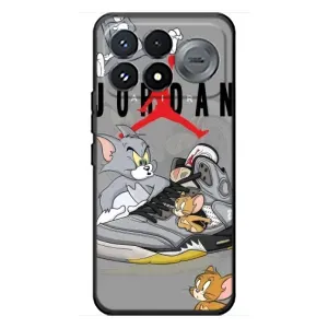 Силіконовый Чохол Nike Air Jordan на Сяомі Поко Ф9 Про (Air Jordan)