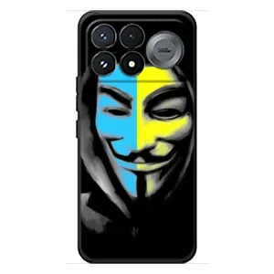 Чехол с Украинской символикой на Сяоми Поко Ф9 Про (Анонимус патриот)