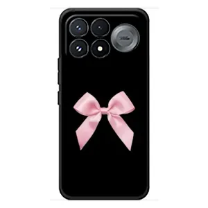 Чохол банти для Xiaomi Poco F9 Pro (Бант на чорному)