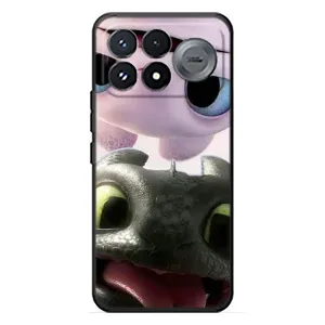 Чехол дракон Беззубик для Xiaomi Poco F9 Pro (Беззубик и Дневная Злость)