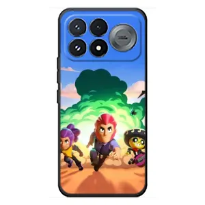 Силиконовый Чехол на Xiaomi Poco F9 Pro с картинкой Brawl Stars (Бравел Старс)