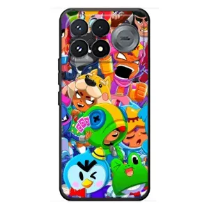 Силиконовый Чехол на Xiaomi Poco F9 Pro с картинкой Brawl Stars (Brawl-Stars)