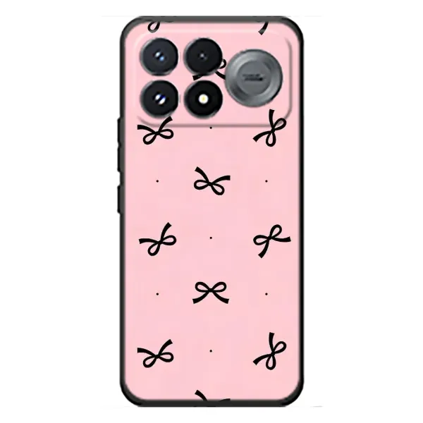 Чехол с рисунком «Черные бантики» для Xiaomi Poco F9 Pro Чехол с рисунком «Черные бантики» для Xiaomi Poco F9 Pro