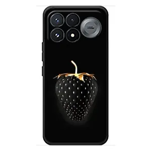 Чохол з зображенням смачної їжі для Xiaomi Poco F9 Pro (Чорна полуниця)