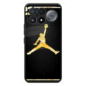 Силіконовый Чохол Nike Air Jordan на Сяомі Поко Ф9 Про (Джордан 23)