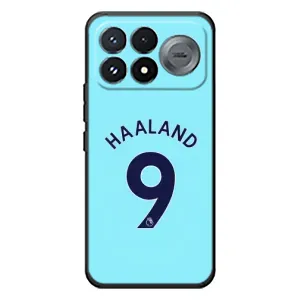 Чохли з принтом на Xiaomi Poco F9 Pro Футболіст (Ерлінг Холанд 9)