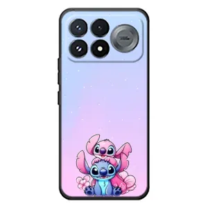 Чехол с рисунком Стич для Xiaomi Poco F9 Pro (Энджл и Стич)