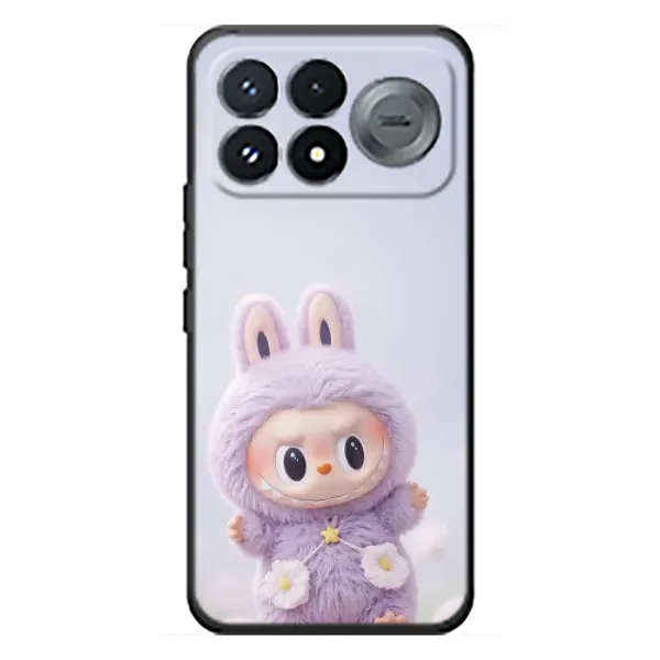 Чехол с рисунком «Фиолетовый Лабубу» для Xiaomi Poco F9 Pro Чехол с рисунком «Фиолетовый Лабубу» для Xiaomi Poco F9 Pro