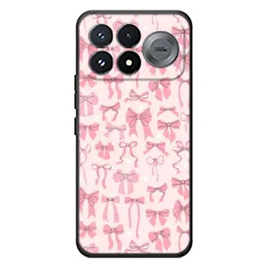 Чохол банти для Xiaomi Poco F9 Pro (Фон бантики)