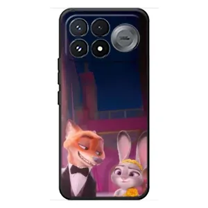Силиконовый чехол с принтом Зоотрополіс для Xiaomi Poco F9 Pro (Главные герои)