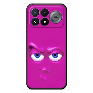 Силиконовые Чехлы (смешные стикеры) для Xiaomi Poco F9 Pro (Хитрая мордочка)