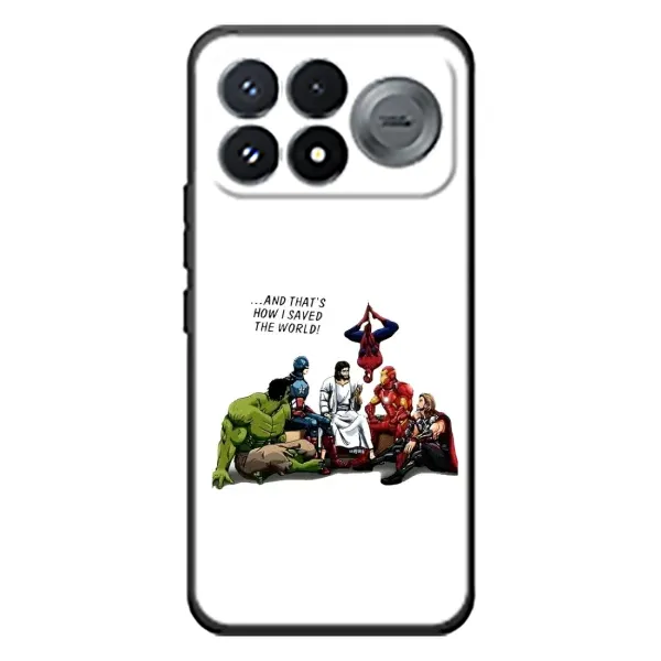Чехол с рисунком «Иисус супергерой» для Xiaomi Poco F9 Pro Чехол с рисунком «Иисус супергерой» для Xiaomi Poco F9 Pro
