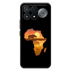 Летний Чехол на Xiaomi Poco F9 Pro (Карта)