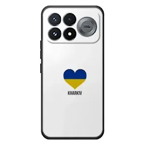 Чехлы силиконовые (Город Харьков) на Сяоми Поко Ф9 Про (Kharkiv)