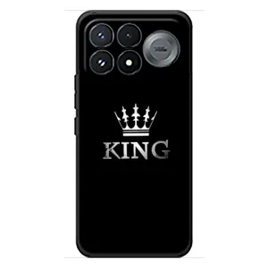 Чохол (Корона на чорному фоні) для Сяомі Поко Ф9 Про (KING)