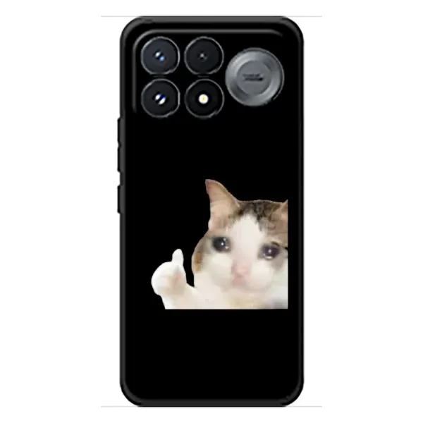 Чехол с рисунком «Кот в слезах» для Xiaomi Poco F9 Pro Чехол с рисунком «Кот в слезах» для Xiaomi Poco F9 Pro