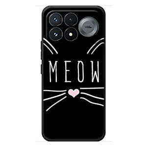 Бампер с изображением Котиков для Сяоми Поко Ф9 Про (КОТИК MEOW)