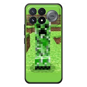 Чохли для Xiaomi Poco F9 Pro (Персонажі МайнКрафт) (Кріпер 2)