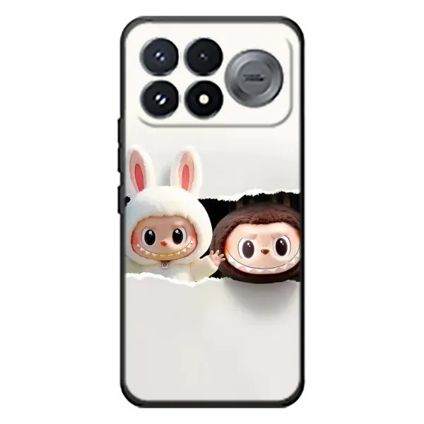 Чехол с рисунком «Фигурки Labubu» для Xiaomi Poco F9 Pro Чехол с рисунком «Фигурки Labubu» для Xiaomi Poco F9 Pro