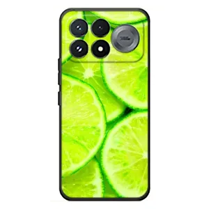 Чохол з зображенням смачної їжі для Xiaomi Poco F9 Pro (Лайм)
